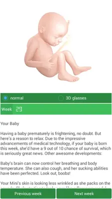 Pregnancy Calculator android App screenshot 3